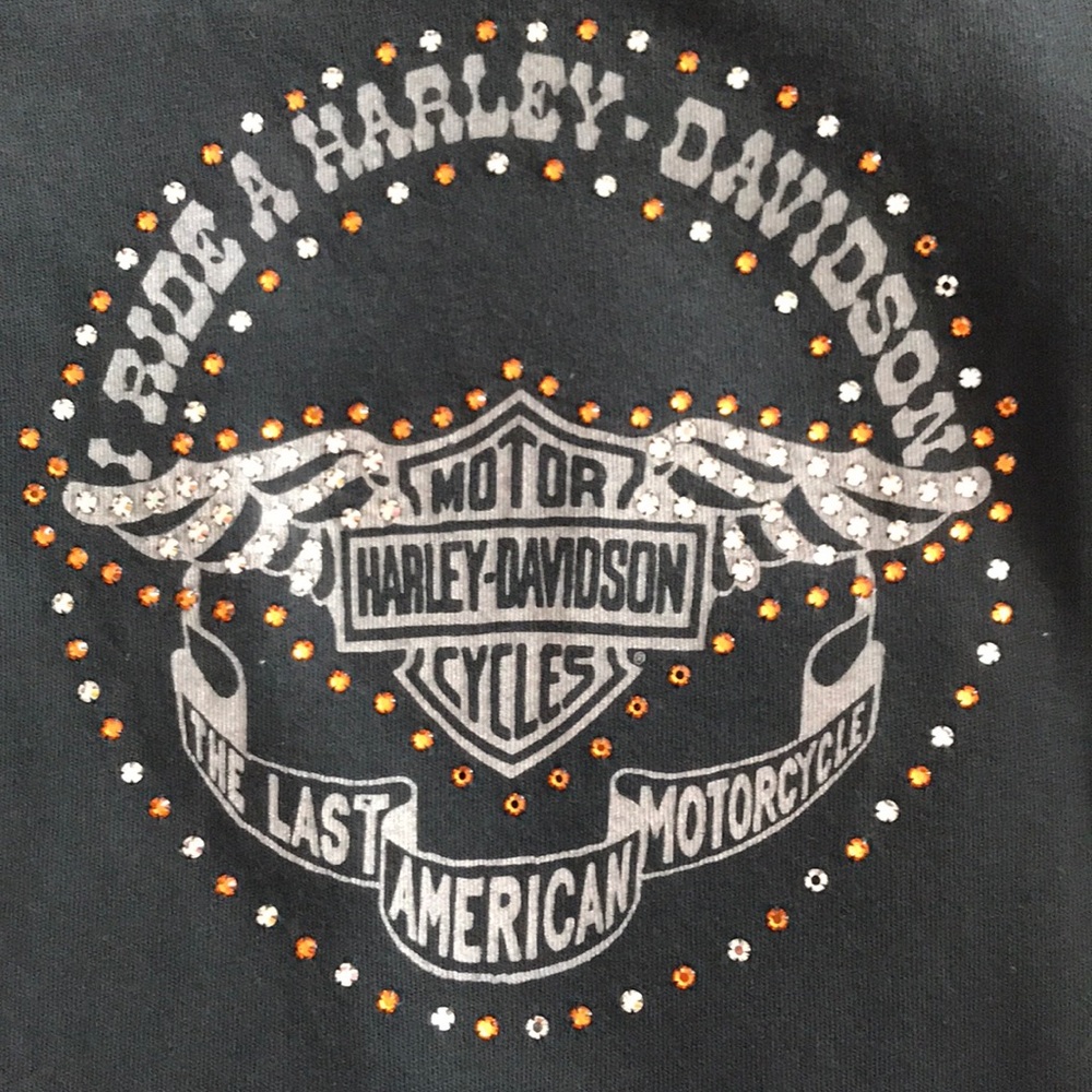 Original Harley Davidson Rhinestone Tee